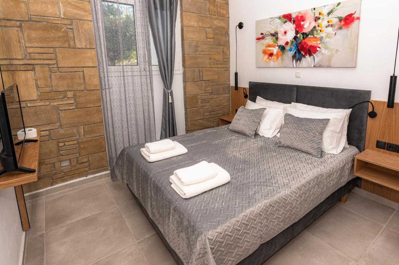 Rikanthos Stone Sea View Apartment Ι Falelianá Exteriör bild