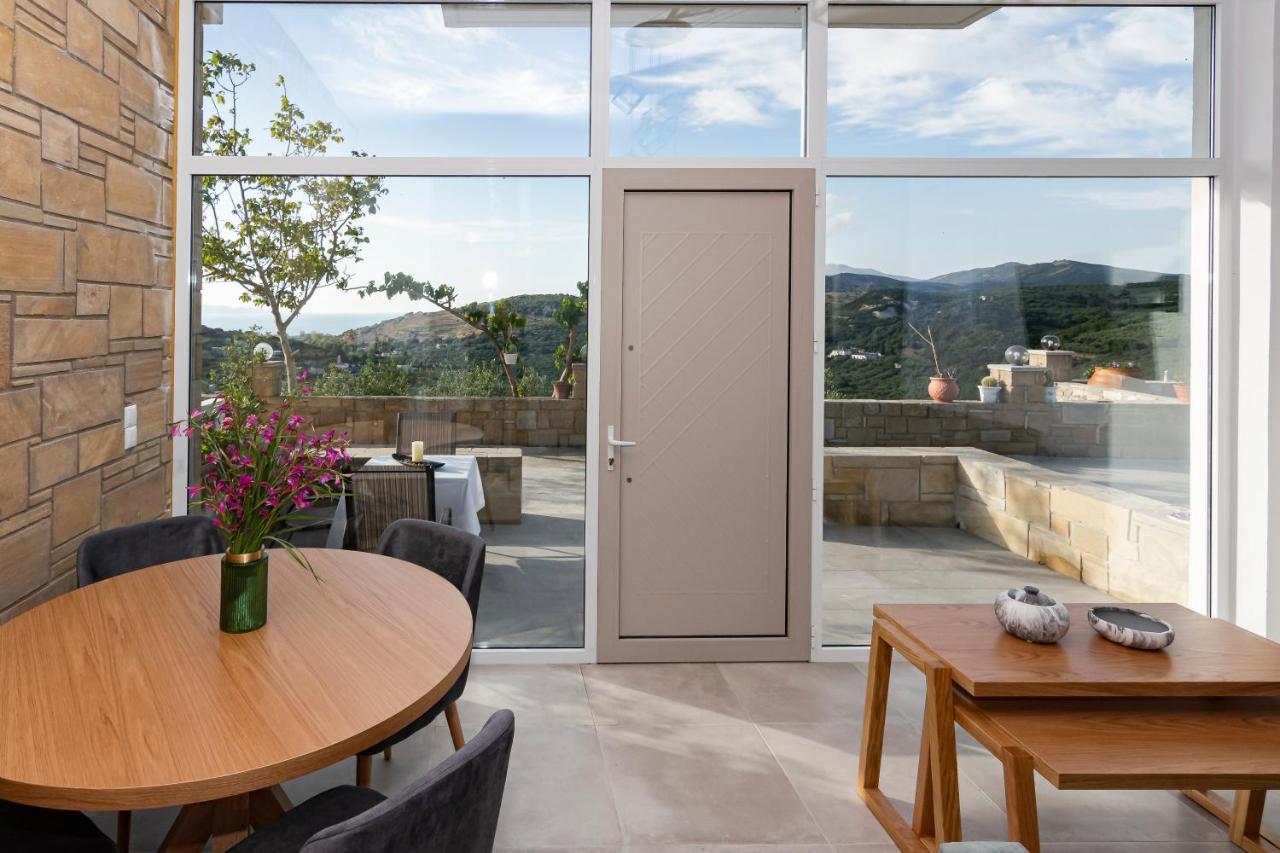 Rikanthos Stone Sea View Apartment Ι Falelianá Exteriör bild