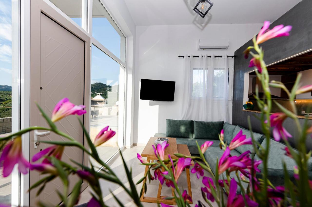 Rikanthos Stone Sea View Apartment Ι Falelianá Exteriör bild
