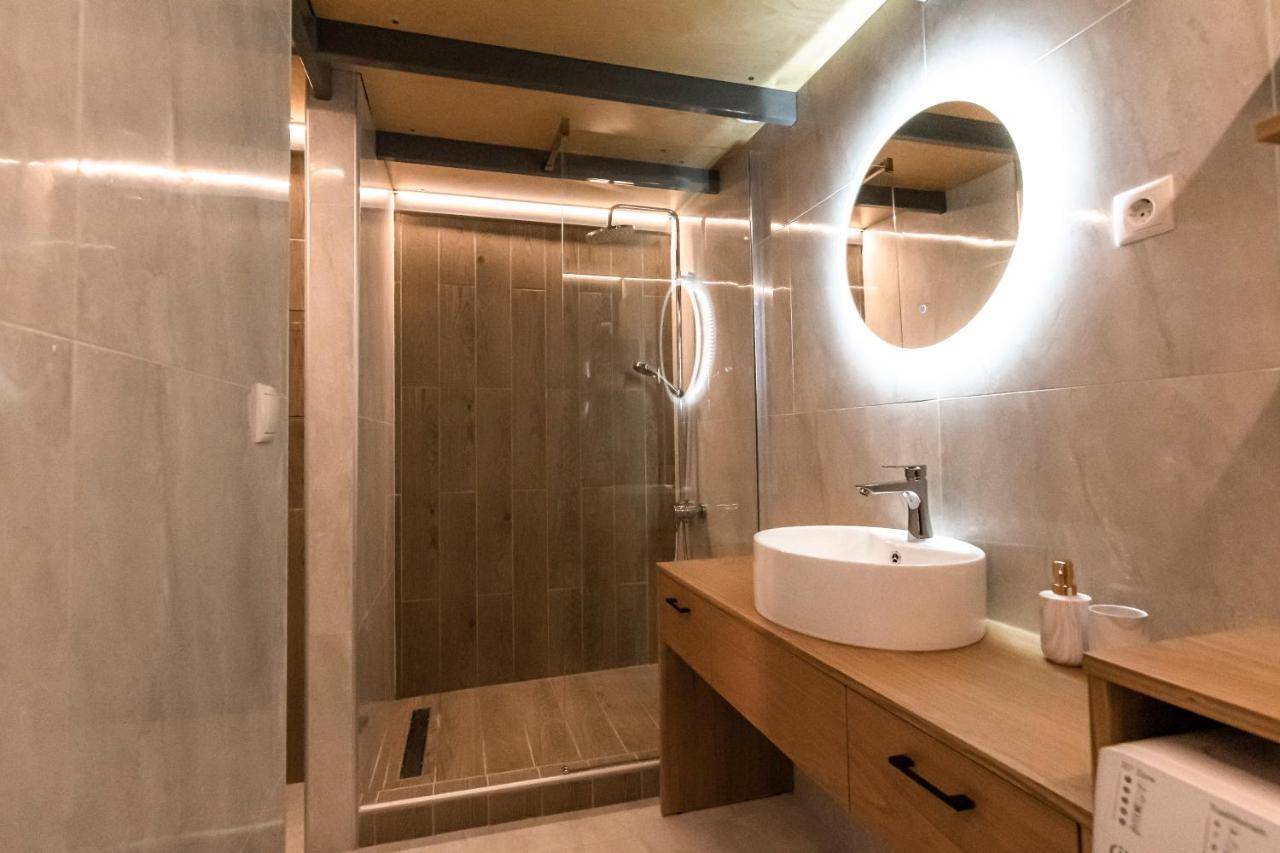Rikanthos Stone Sea View Apartment Ι Falelianá Exteriör bild