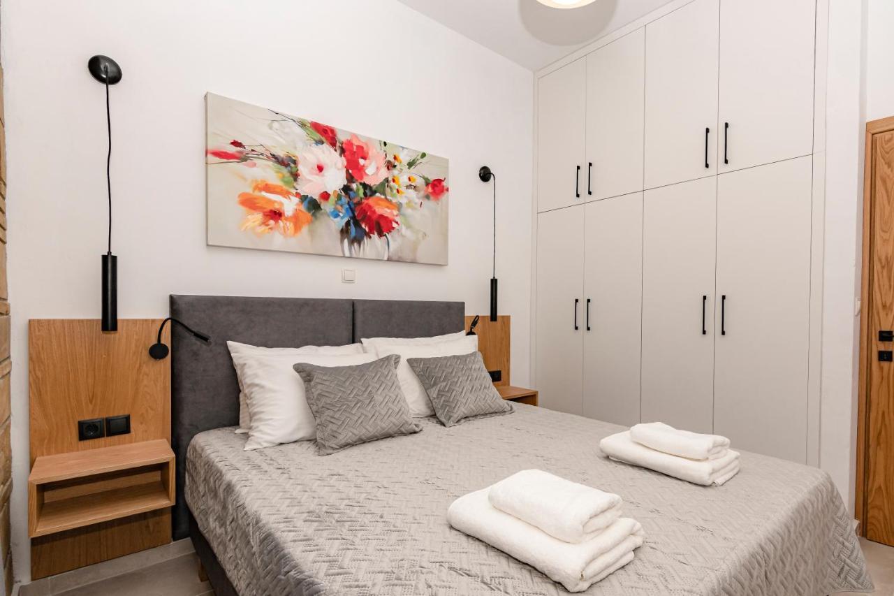 Rikanthos Stone Sea View Apartment Ι Falelianá Exteriör bild
