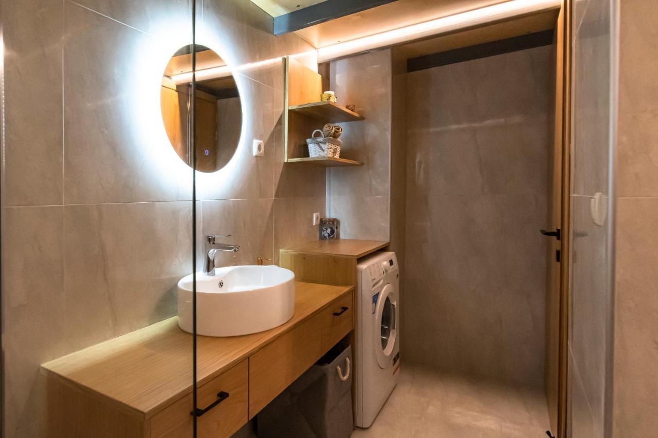 Rikanthos Stone Sea View Apartment Ι Falelianá Exteriör bild
