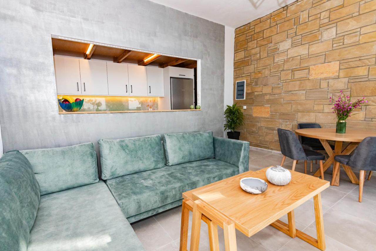 Rikanthos Stone Sea View Apartment Ι Falelianá Exteriör bild