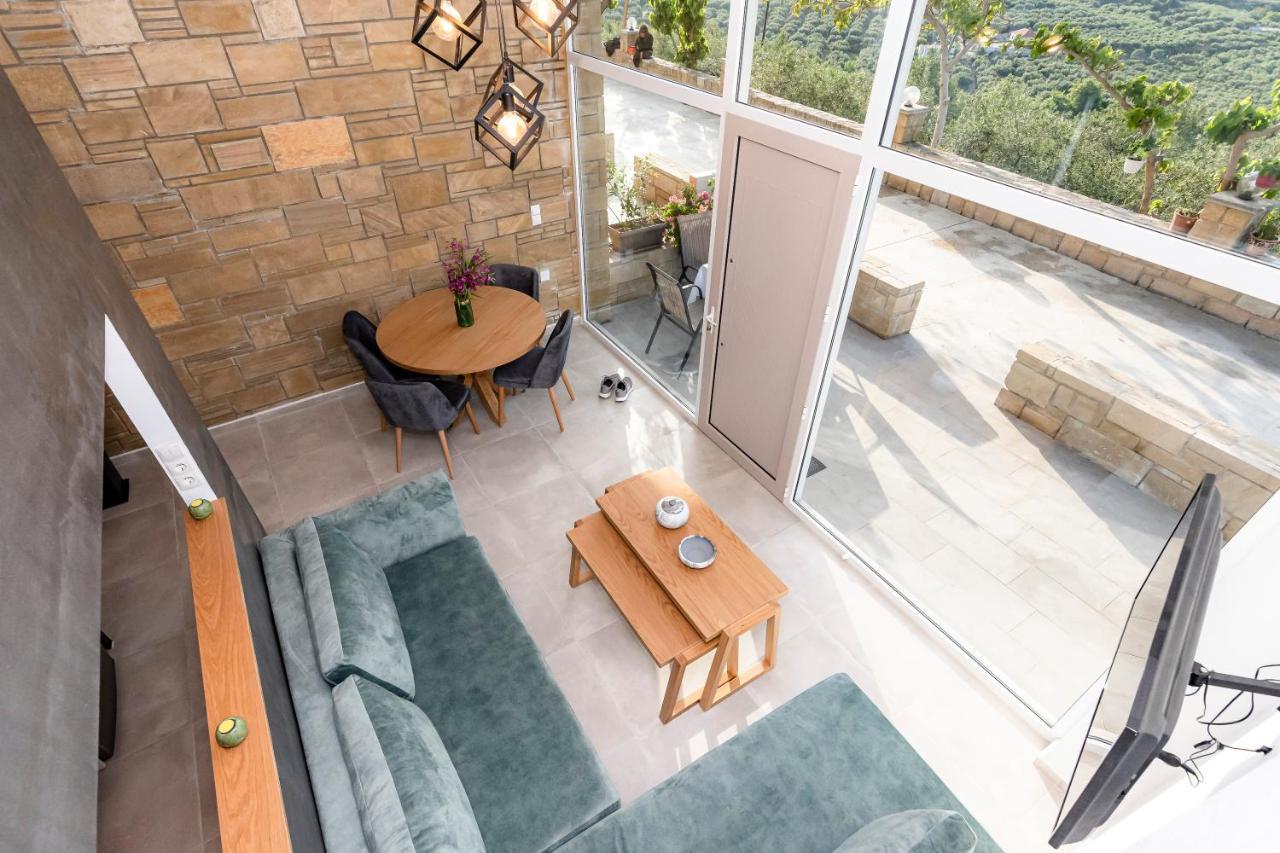 Rikanthos Stone Sea View Apartment Ι Falelianá Exteriör bild