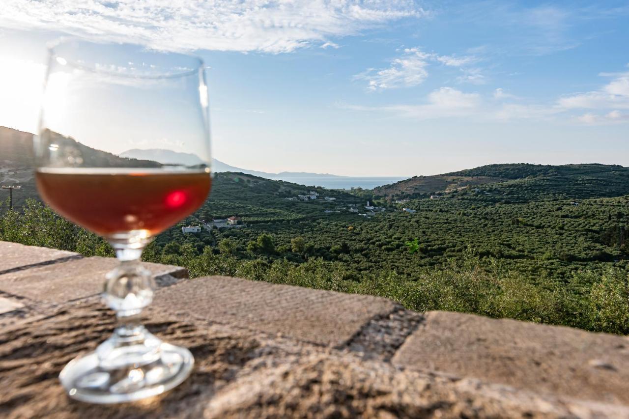 Rikanthos Stone Sea View Apartment Ι Falelianá Exteriör bild