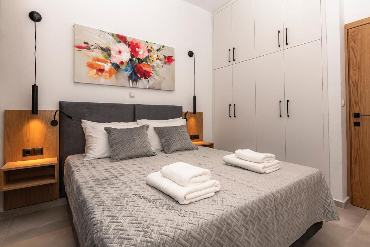 Rikanthos Stone Sea View Apartment Ι Falelianá Exteriör bild