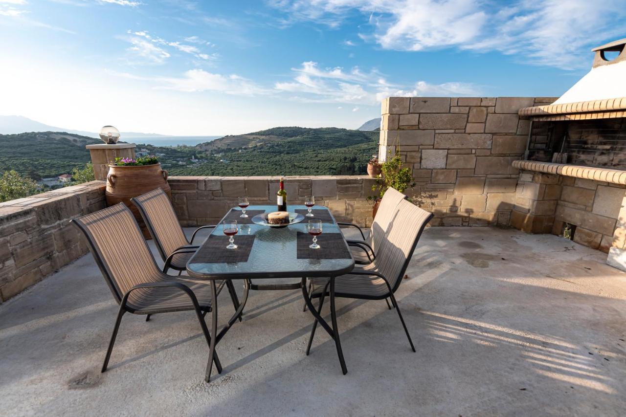Rikanthos Stone Sea View Apartment Ι Falelianá Exteriör bild