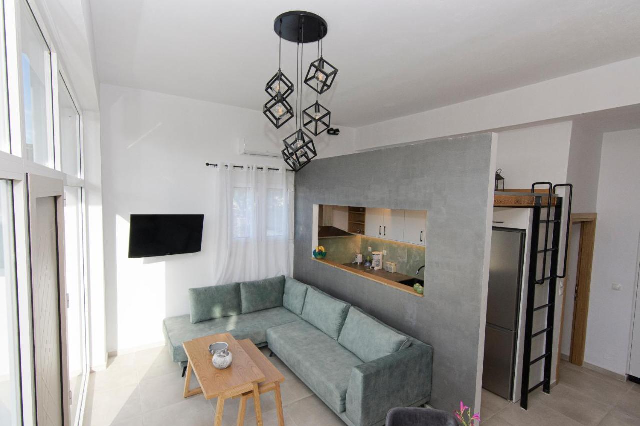 Rikanthos Stone Sea View Apartment Ι Falelianá Exteriör bild