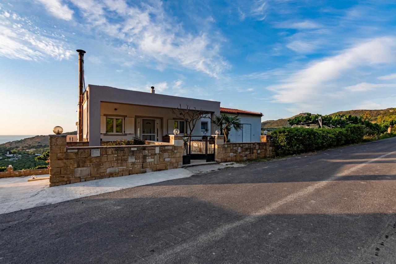 Rikanthos Stone Sea View Apartment Ι Falelianá Exteriör bild