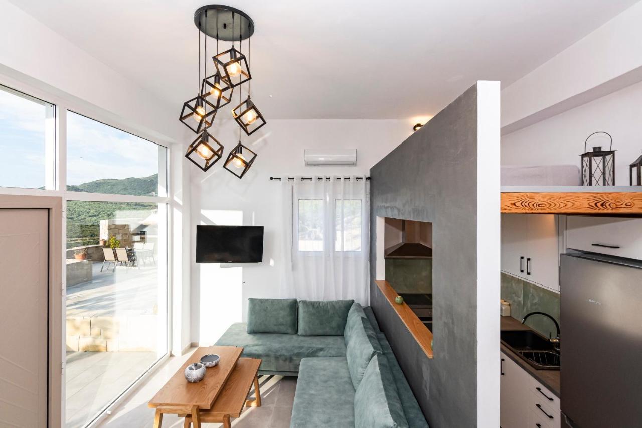 Rikanthos Stone Sea View Apartment Ι Falelianá Exteriör bild